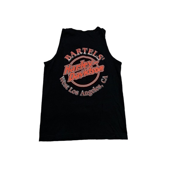Harley-Davidson Bartels Los Angeles Tank Top Size Medium - Picture 2 of 7